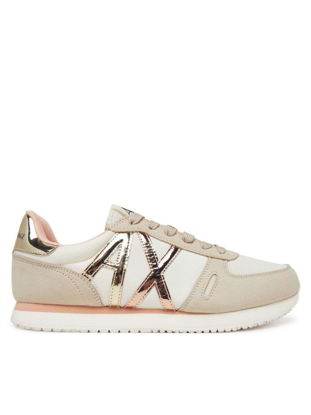 Sneakersy Armani Exchange XDX031 XV137 U601 Růžová